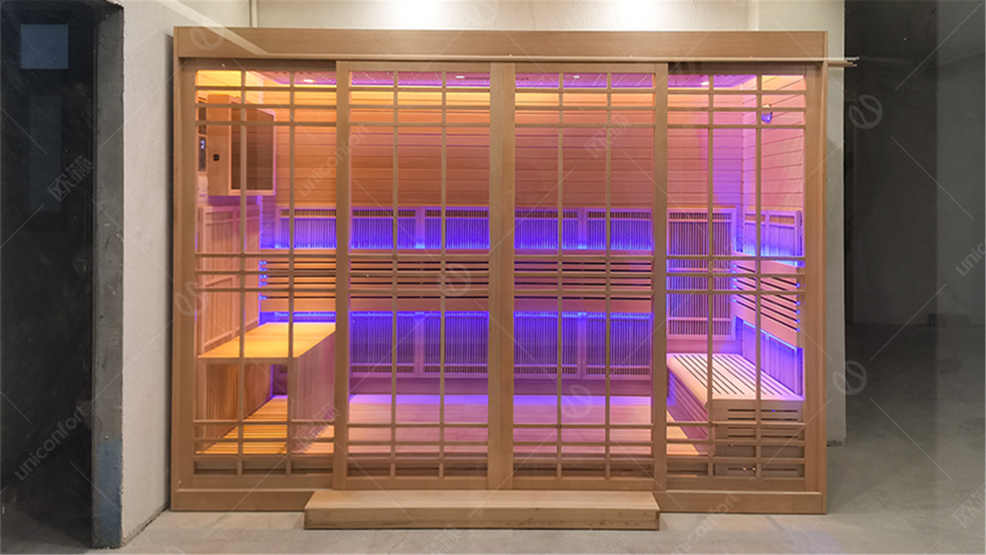 當中式風遇上光波房